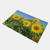 bloem, zon, plant, natuur, zomer, bloem, deurmat (Schuin)