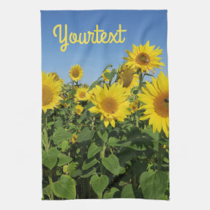 bloem, zon, plant, natuur, zomer, bloem, theedoek
