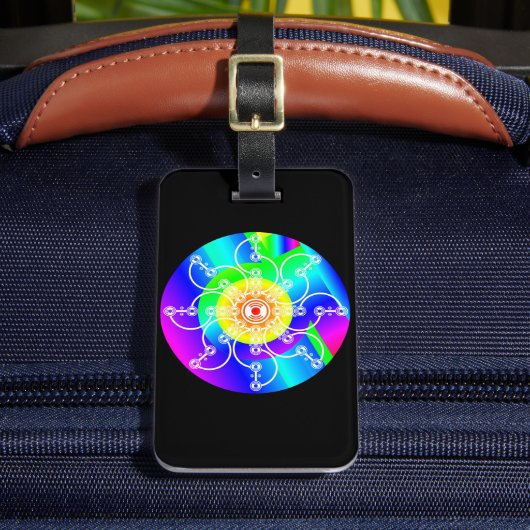 Bloem Zonneschijn Bagagelabel (Voorkant Insitu 2)