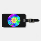 Bloem Zonneschijn Bagagelabel (Voorkant horizontaal)