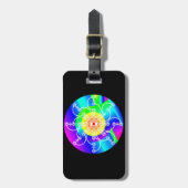 Bloem Zonneschijn Bagagelabel (Voorkant verticaal)