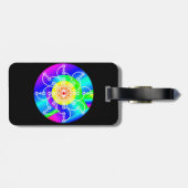 Bloem Zonneschijn Bagagelabel (Achterkant horizontaal)