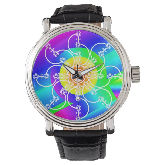 Bloem Zonneschijn Horloge (Voorkant)