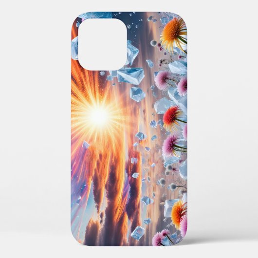 Bloem Zonsondergang Case-Mate iPhone Case (Achterkant)
