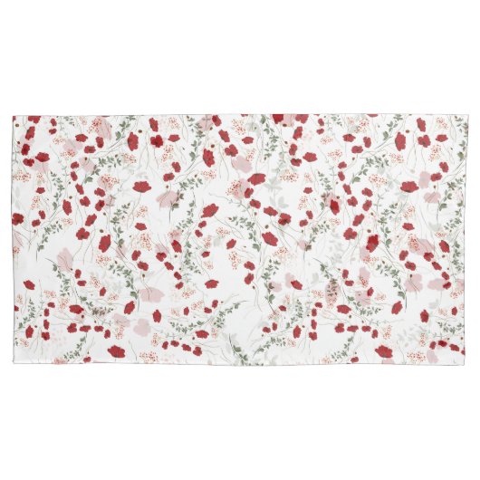 Bloemachtige Kussenslopen (Voorkant-Links)