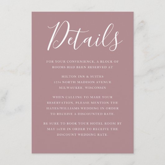 bloemadoratie informatiekaartje (Voorkant)