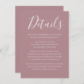 bloemadoratie informatiekaartje (Voorkant / Achterkant)