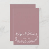 bloemadoratie kaart (Voorkant / Achterkant)