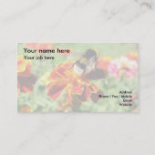 Bloemadvies - Bumble-Bee Elegant Visitekaartje (Achterkant)