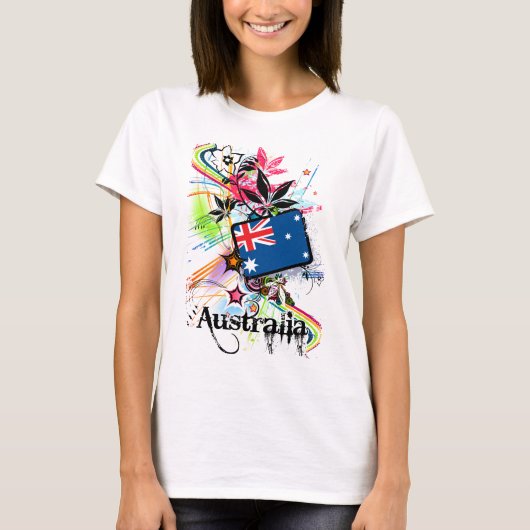 BloemAustralië T-shirt (Voorkant)