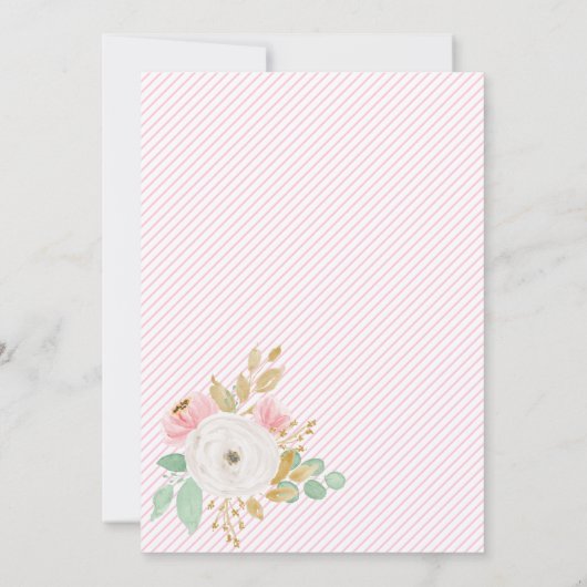 Bloemballet dans recital kaart (Achterkant)