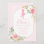 Bloemballet dans recital kaart (Voorkant / Achterkant)