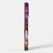 Bloembed kleurrijke glanzende abstracte fractale k Case-Mate iPhone case (Achterkant / Rechts)