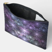 Bloembed trendy glanzende abstracte fractal kunst etui (Open)