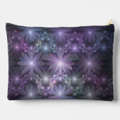 Bloembed trendy glanzende abstracte fractal kunst etui (Achterkant)