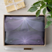 Bloembed Trendy Glanzende Abstracte Fractale Kunst Tissuepapier (Geschenk)