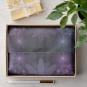 Bloembed Trendy Glanzende Abstracte Fractale Kunst Tissuepapier (Geschenk)