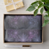 Bloembed Trendy Glanzende Abstracte Fractale Kunst Tissuepapier (Geschenk)