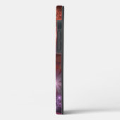 Bloembed van bloemen Kleurrijke Glanzende Abstract Case-Mate iPhone Case (Achterkant / Links)