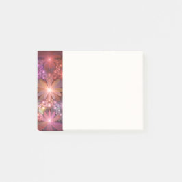 Bloembed van bloemen Kleurrijke Glanzende Abstract Post-it® Notes