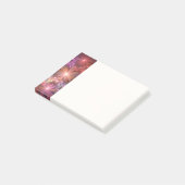 Bloembed van bloemen Kleurrijke Glanzende Abstract Post-it® Notes (Schuin)
