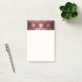 Bloembed van bloemen Kleurrijke Glanzende Abstract Post-it® Notes (Kantoor)