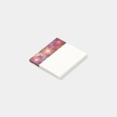 Bloembed van bloemen Kleurrijke Glanzende Abstract Post-it® Notes (Schuin)