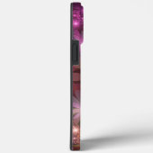 Bloembed van kleurrijke abstracte fractal kunst na Case-Mate iPhone case (Achterkant / Rechts)