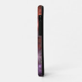 Bloembed van kleurrijke glanzende abstracte fracta Case-Mate iPhone case (Achterkant/links)