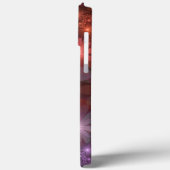 Bloembed van kleurrijke glanzende abstracte fracta Case-Mate iPhone case (Achterkant / Links)