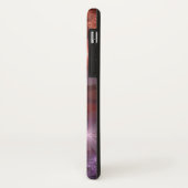 Bloembed van kleurrijke glanzende abstracte fracta Case-Mate iPhone case (Achterkant/links)