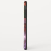 Bloembed van kleurrijke glanzende abstracte fracta Case-Mate iPhone case (Achterkant/links)
