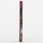 Bloembed van kleurrijke glanzende abstracte fracta Case-Mate iPhone case (Achterkant/rechts)