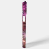 Bloembed van kleurrijke glanzende abstracte fracta Case-Mate iPhone case (Achterkant / Rechts)