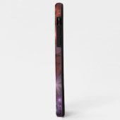 Bloembed van kleurrijke glanzende abstracte fracta Case-Mate iPhone case (Achterkant/links)