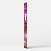 Bloembed van kleurrijke glanzende abstracte fracta Case-Mate iPhone case (Achterkant / Rechts)
