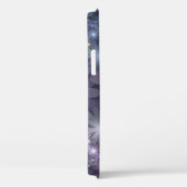 Bloembed van trendy glanzende abstracte fractal ku Case-Mate iPhone case (Achterkant / Rechts)