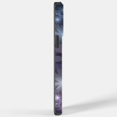 Bloembed van trendy glanzende abstracte fractal ku Case-Mate iPhone case (Achterkant / Rechts)