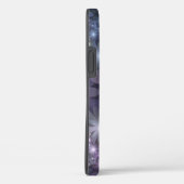 Bloembed van trendy glanzende abstracte fractal ku Case-Mate iPhone case (Achterkant / Rechts)