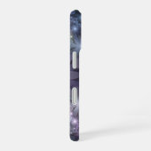 Bloembed van trendy glanzende abstracte fractal ku iPhone 16 hoesje (Rechterkant)