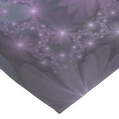 Bloembed van trendy glanzende abstracte fractal ku korte tafelloper (Hoek)