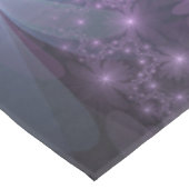 Bloembed van trendy glanzende abstracte fractal ku tafelkleed (Gekanteld)