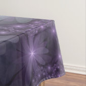 Bloembed van trendy glanzende abstracte fractal ku tafelkleed (Voorbeeld)