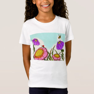 Bloembeestjes Baby Doll T-Shirt