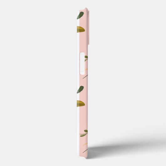  Bloembehang Monogram iPad Mini Case (Achterkant / Rechts)