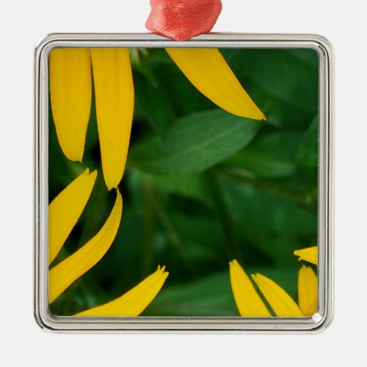 Bloembenzine Metalen Ornament (Voorkant)