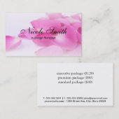 Bloembenzine Visitekaartje (Voorkant / Achterkant)