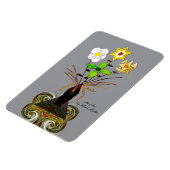 "Bloembezorging" (4 x 6 Flexibel) Magneet (Linkerzijde)