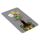"Bloembezorging" (4 x 6 Flexibel) Magneet (Rechterzijde)