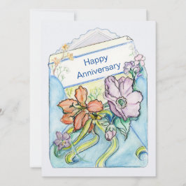 Bloembezorging Vlakke kaart personaliseren